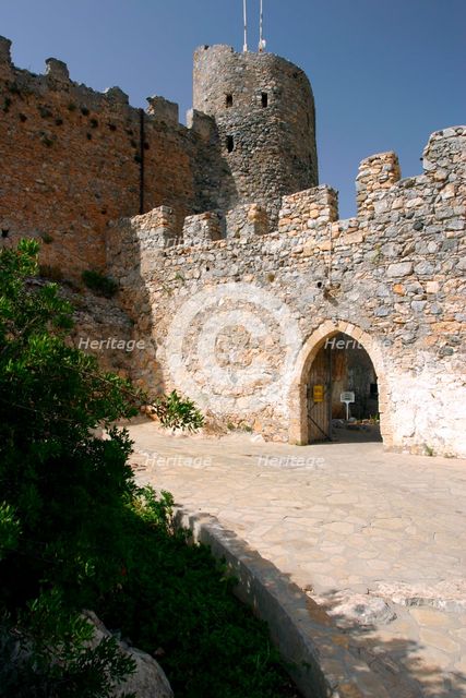St Hilarion Castle, North Cyprus. Creator: Peter Thompson.