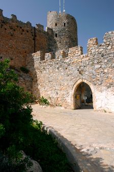 St Hilarion Castle, North Cyprus. Creator: Peter Thompson
