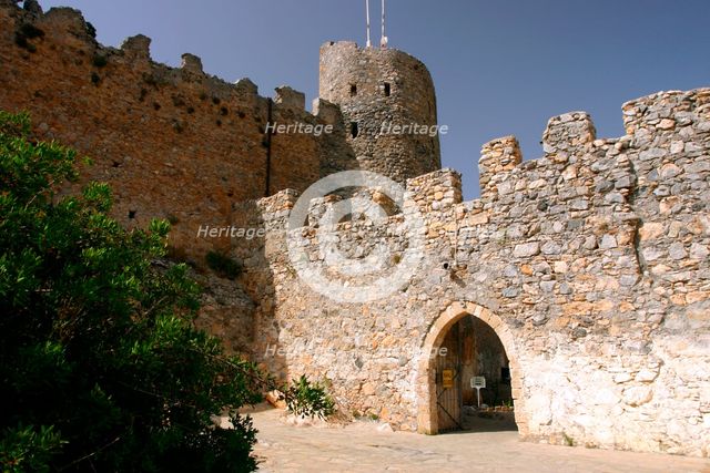 St Hilarion Castle, North Cyprus. Creator: Peter Thompson.