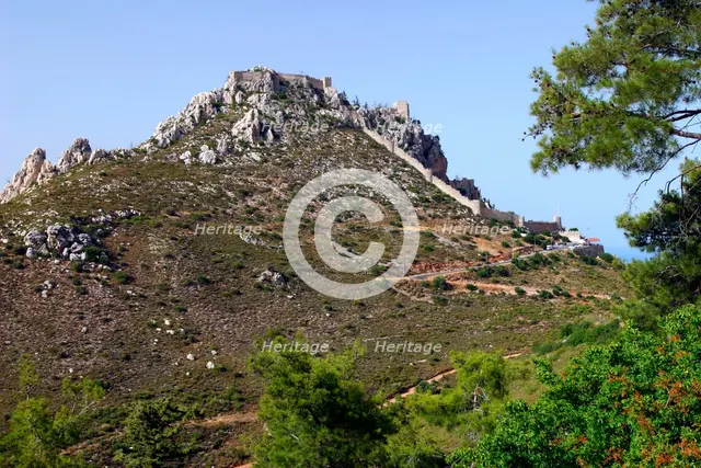 St Hilarion Castle, North Cyprus. Creator: Peter Thompson.