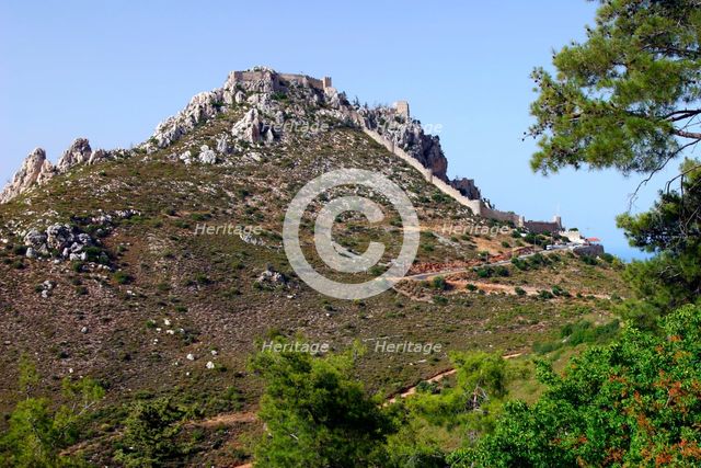 St Hilarion Castle, North Cyprus. Creator: Peter Thompson.
