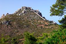 St Hilarion Castle, North Cyprus. Creator: Peter Thompson