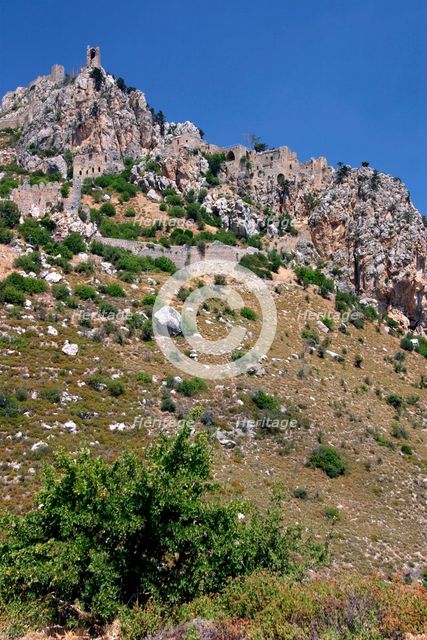 St Hilarion Castle, North Cyprus. Creator: Peter Thompson.