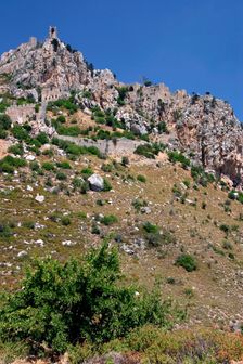 St Hilarion Castle, North Cyprus. Creator: Peter Thompson