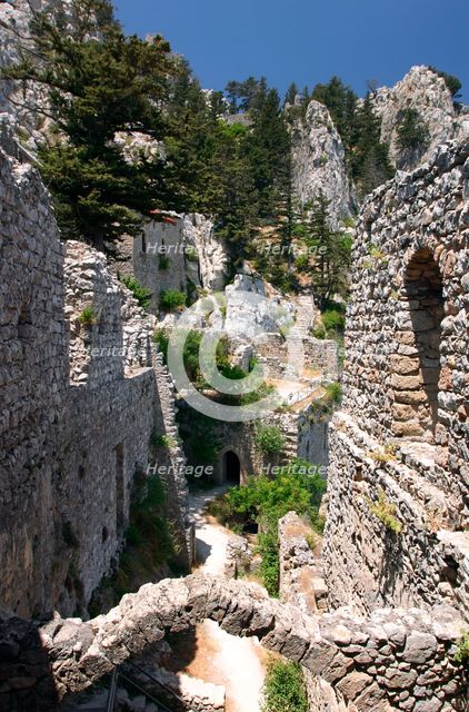 St Hilarion Castle, North Cyprus. Creator: Peter Thompson.