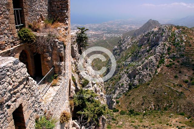 St Hilarion Castle, North Cyprus. Creator: Peter Thompson.
