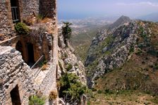 St Hilarion Castle, North Cyprus. Creator: Peter Thompson