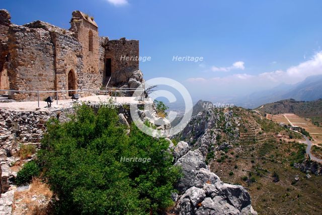 St Hilarion Castle, North Cyprus. Creator: Peter Thompson.