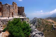 St Hilarion Castle, North Cyprus. Creator: Peter Thompson