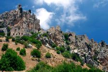 St Hilarion Castle, North Cyprus. Creator: Peter Thompson