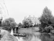 St Hildas College, Av Harcourts House, Cowley Place, Oxford, Oxfordshire, c1860-c1922. Artist: Henry Taunt