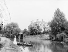 St Hildas College, Av Harcourts House, Cowley Place, Oxford, Oxfordshire, c1860-c1922. Artist: Henry Taunt