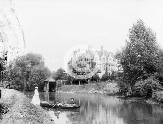 St Hildas College, Av Harcourts House, Cowley Place, Oxford, Oxfordshire, c1860-c1922. Artist: Henry Taunt