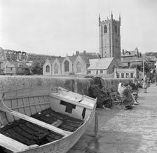 St Ia's Church, St Ives, Cornwall, c1945-c1980. Artist: Eric de Maré