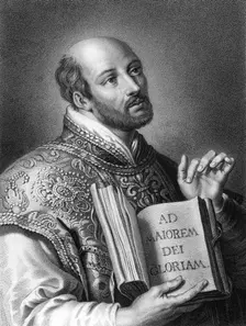 St Ignatius of Loyola, 16th century Spanish soldier and founder of the Jesuits, (1836).Artist: W Holl