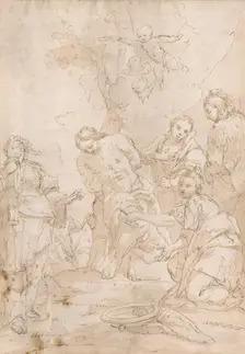 St. Irene and women treating St. Sebastian, 1701/1800. Creator: Sebastiano Ricci