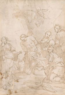 St. Irene and women treating St. Sebastian, 1701/1800. Creator: Sebastiano Ricci