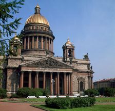 St Isaac's Cathedral in St Petersburg