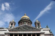 St Isaac's Cathedral, St Petersburg, Russia, 2011. Creator: Sheldon Marshall