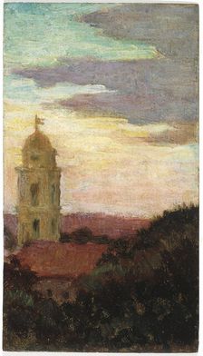 St. Isidor, Rome, 1911. Creator: Carroll Beckwith