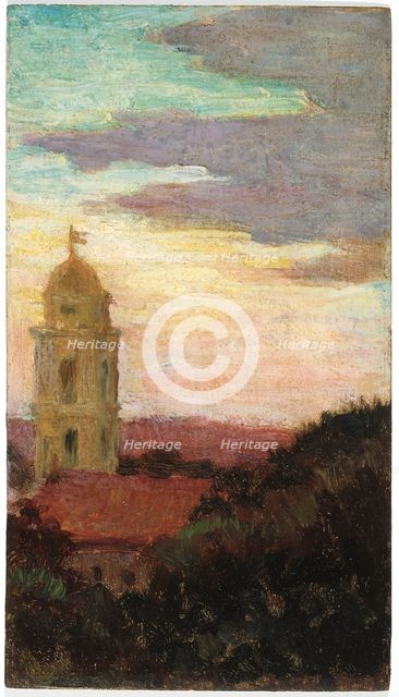 St. Isidor, Rome, 1911. Creator: Carroll Beckwith.