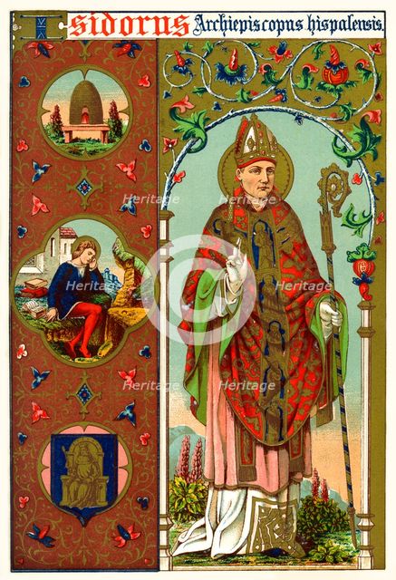 St Isidore, 1886. Artist: Unknown