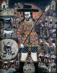 St Isidore the Labourer. Artist: Anon