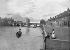 St. Ives Bridge, Huntingdon c1896. Artist: A Hendrey