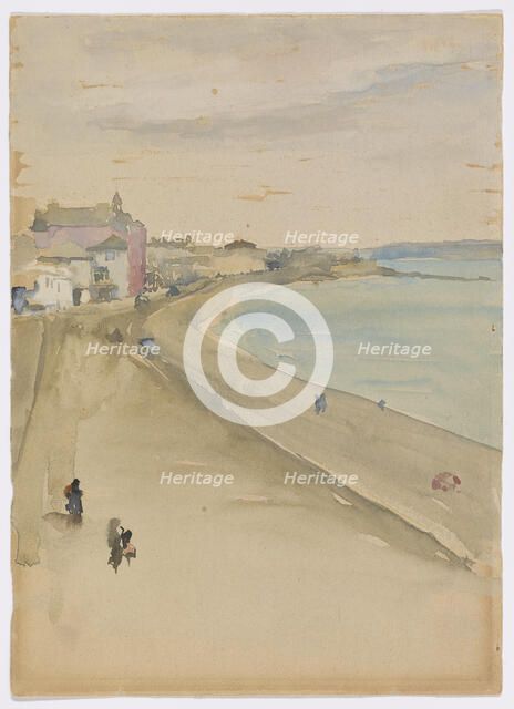 St. Ives: Cornwall, 1883-1884. Creator: James Abbott McNeill Whistler.