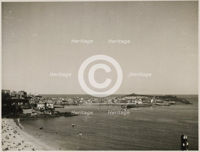 St Ives, Cornwall, 1953. Creator: JR Uppington.