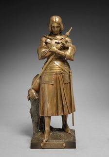 St. Joan of Arc, 1836. Creator: Princesse Marie-Christine d Orleans (French, 1813-1839)