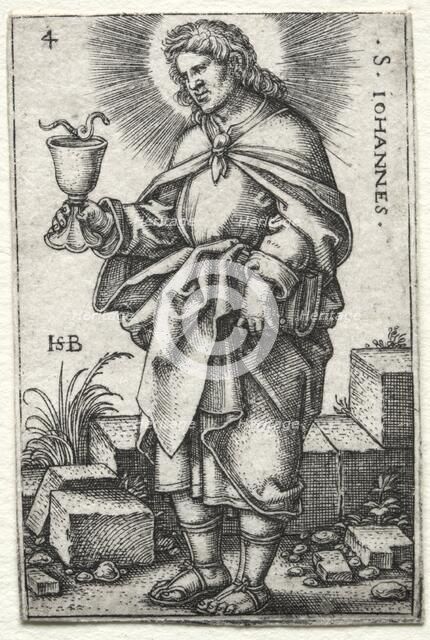 St. John, 1545-1546. Creator: Hans Sebald Beham (German, 1500-1550).