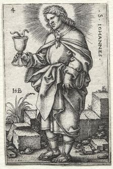 St. John, 1545-1546. Creator: Hans Sebald Beham (German, 1500-1550)