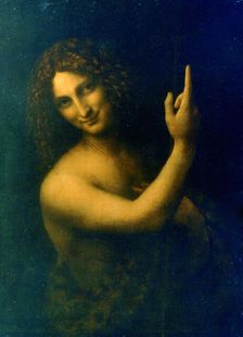 St John the Baptist 1513-1516. Artist: Leonardo da Vinci
