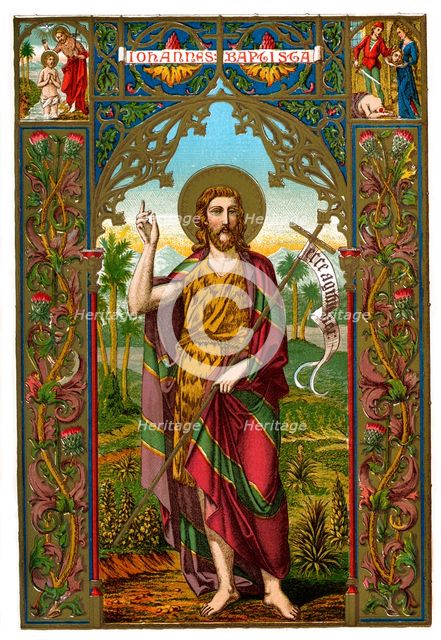 St John the Baptist, 1886. Artist: Unknown