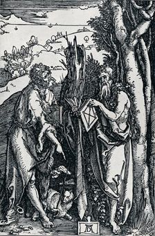 St John the Baptist and St Onuphrius 1504 (1906). Artist: Albrecht Durer