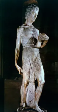 St John the Baptist c1420-1460. Artist: Donatello