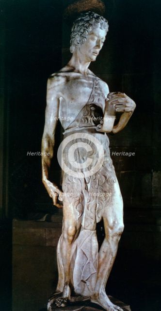 'St John the Baptist', c1420-1460. Artist: Donatello