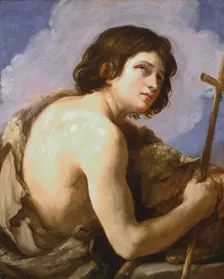 St John the Baptist c1595-1642. Artist: Guido Reni