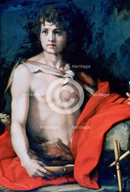 'St John the Baptist', c1506-1530. Artist: Andrea del Sarto