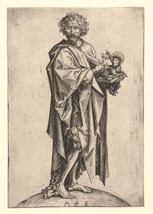 St. John the Baptist, ca. 1435-1491. Creator: Martin Schongauer