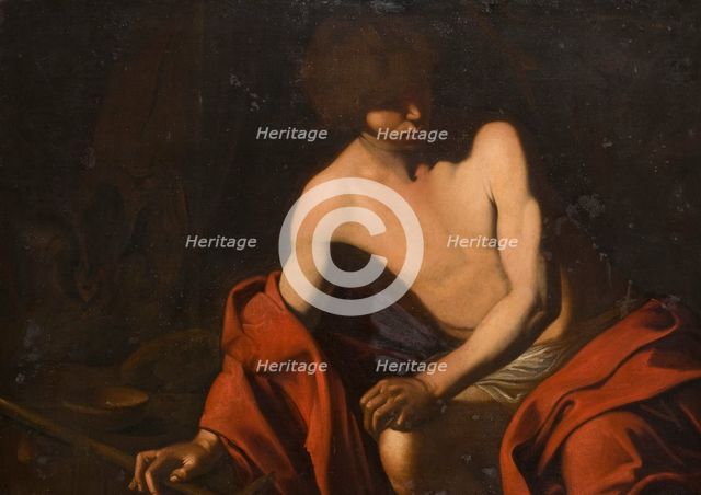St John the Baptist, early 17th century. Creator: Bartolomeo Manfredi.