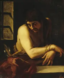 St John the Baptist in the Prison, 1567. Creator: Juan Fernandez de Navarette