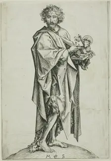 St. John the Baptist, n.d. Creator: Martin Schongauer