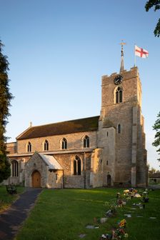 St John the Baptist's Church, Somersham, Cambridgeshire, 2020. Creator: Patricia Payne