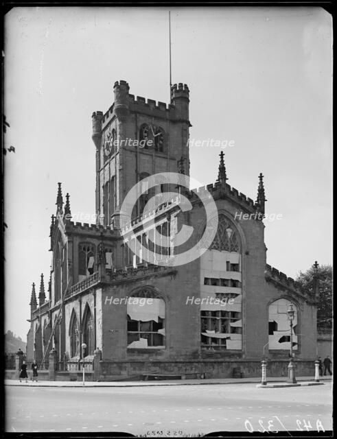 St John the Baptist's Church, Fleet Street, Bablake, Coventry, 1941. Creator: George Bernard Mason.