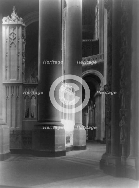 St. John the Devine Cathedral, New York City, n.d.. Creator: Frances Benjamin Johnston.