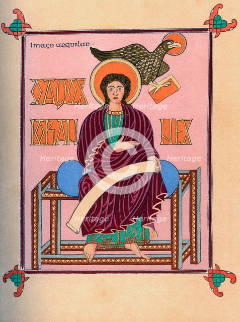 St John the Evangelist, 8th century (1892). Artist: Unknown