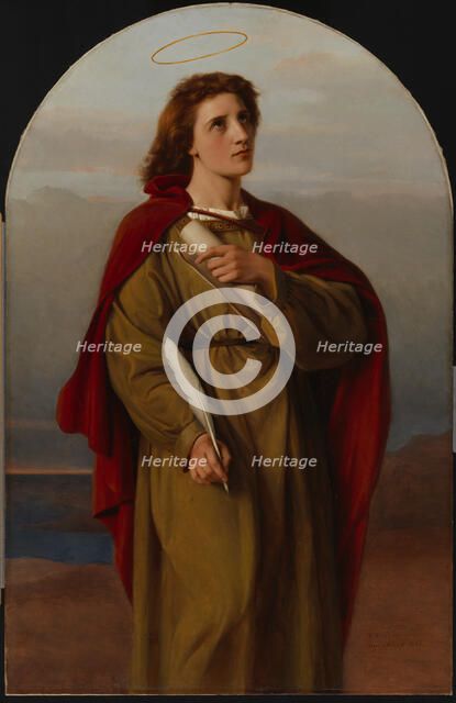 St. John the Evangelist, 1866. Creator: Victorine Nordenswan.