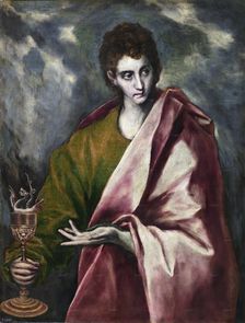 St John the Evangelist, c1605. Creator: El Greco